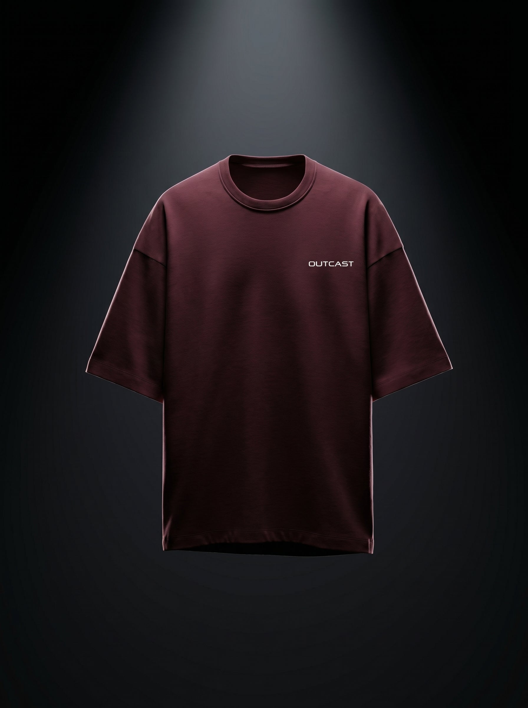Outcast Core Oversized Tee – view 12 | OutCastClub basic oversized tee India