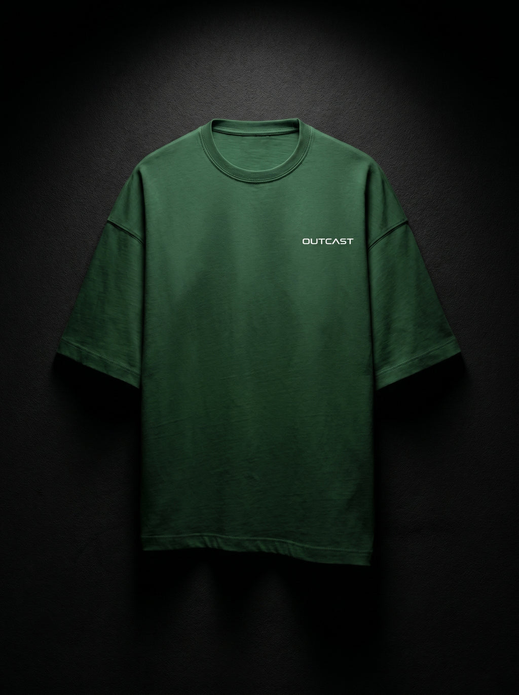 Outcast Core Oversized Tee – lifestyle shot | OutCastClub basic oversized tee India