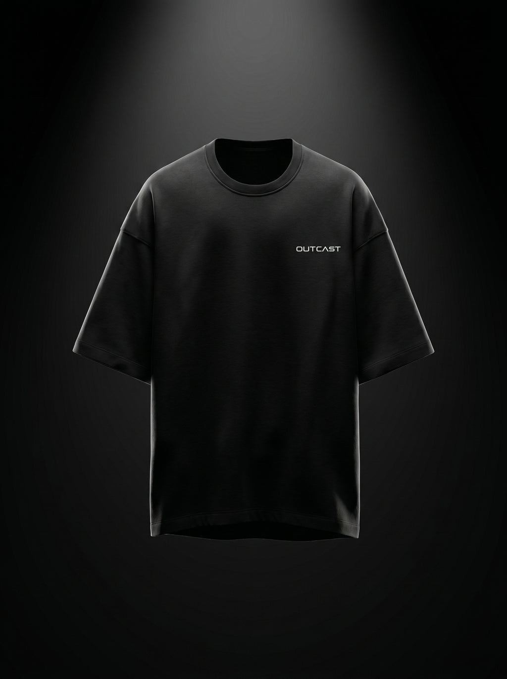 Outcast Core Oversized Tee – view 11 | OutCastClub basic oversized tee India