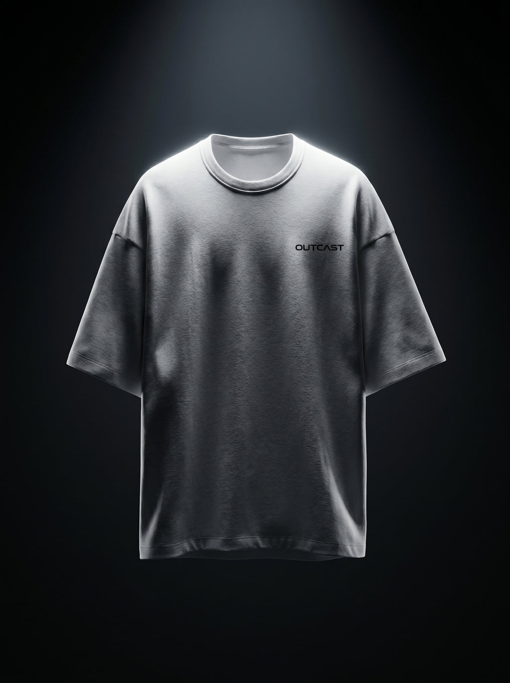 Outcast Core Oversized Tee – view 5 | OutCastClub basic oversized tee India