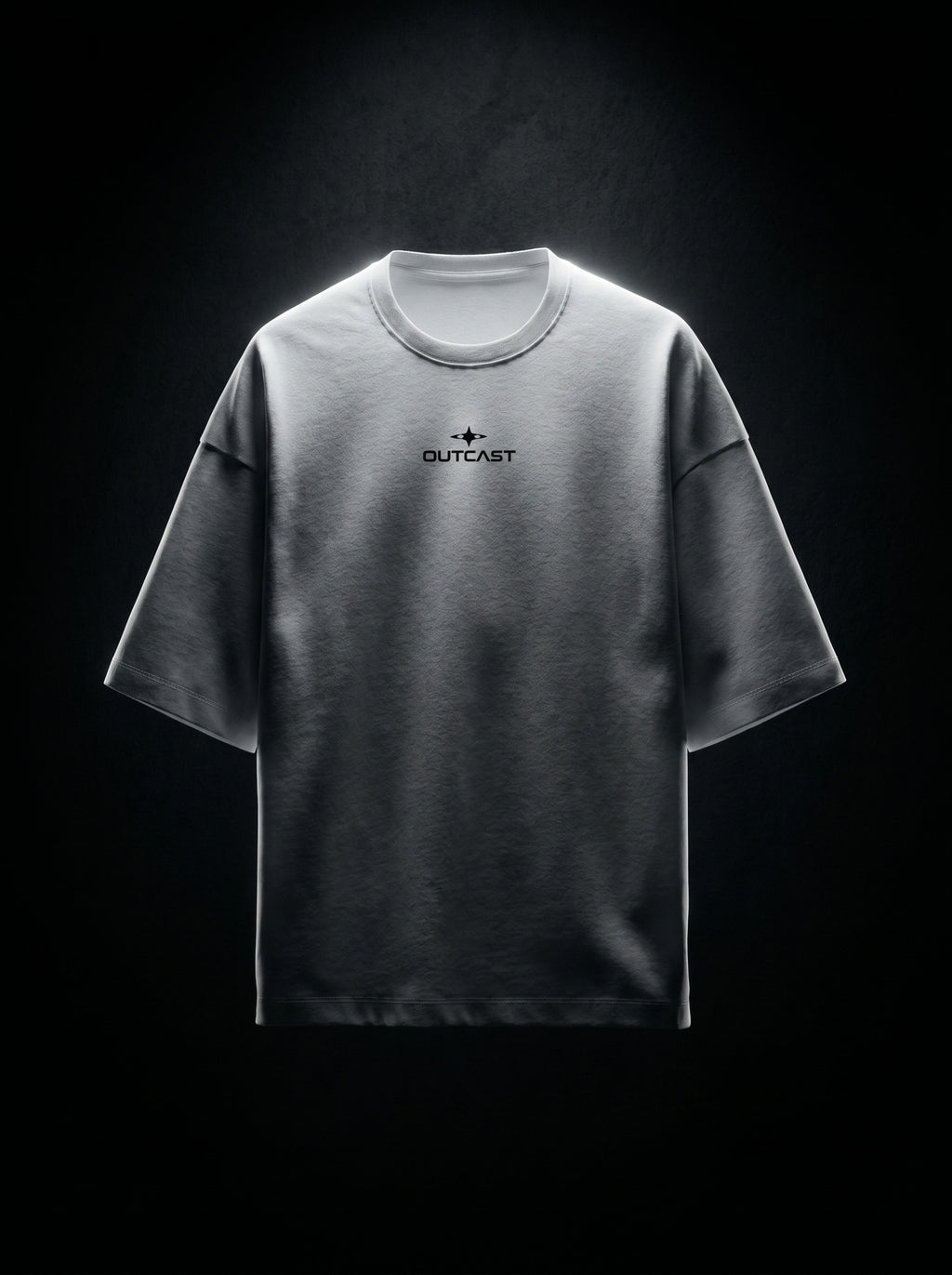 Outcast Essential Oversized T-Shirt – view 3 | OutCastClub oversized t shirt India