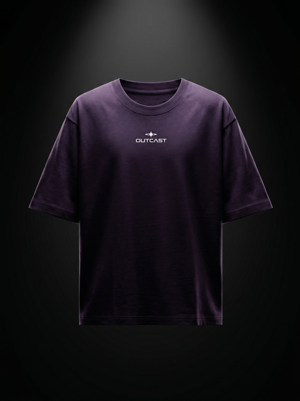 Outcast Essential Oversized T-Shirt – alternate view | OutCastClub oversized t shirt India