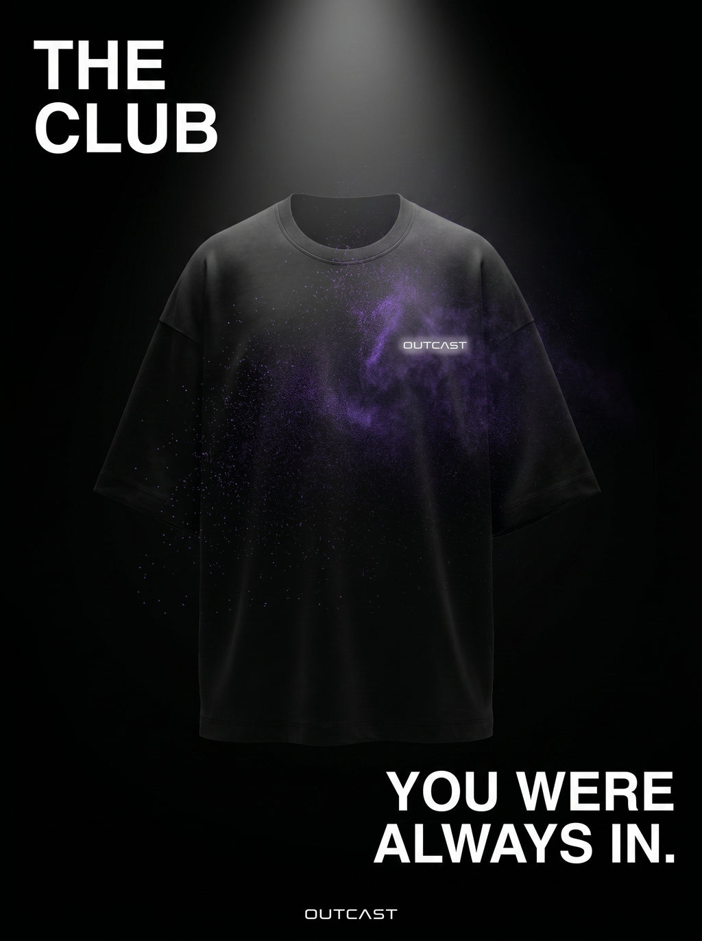 Outcast "Butterfly" Oversized Tee