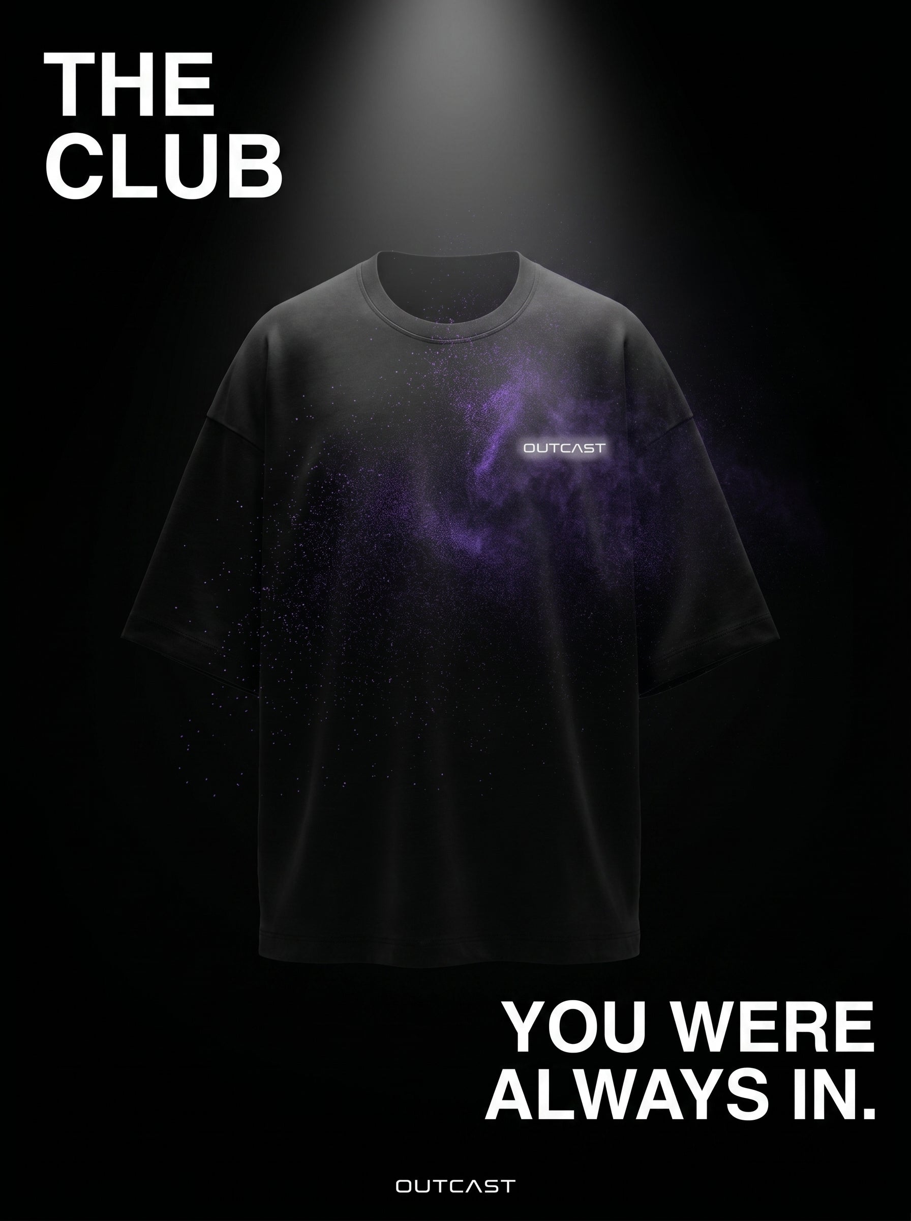 Outcast "Butterfly" Oversized Tee