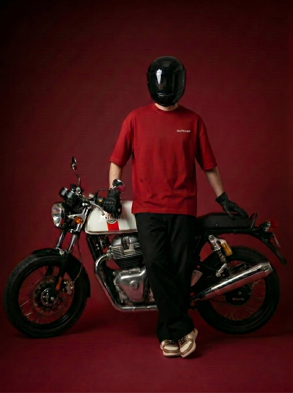 Outcast Serenity Oversized Tee – view 5 | OutCastClub graphic t shirt India