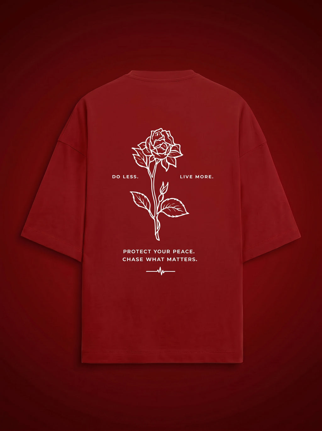 Outcast Serenity Oversized Tee – view 9 | OutCastClub graphic t shirt India