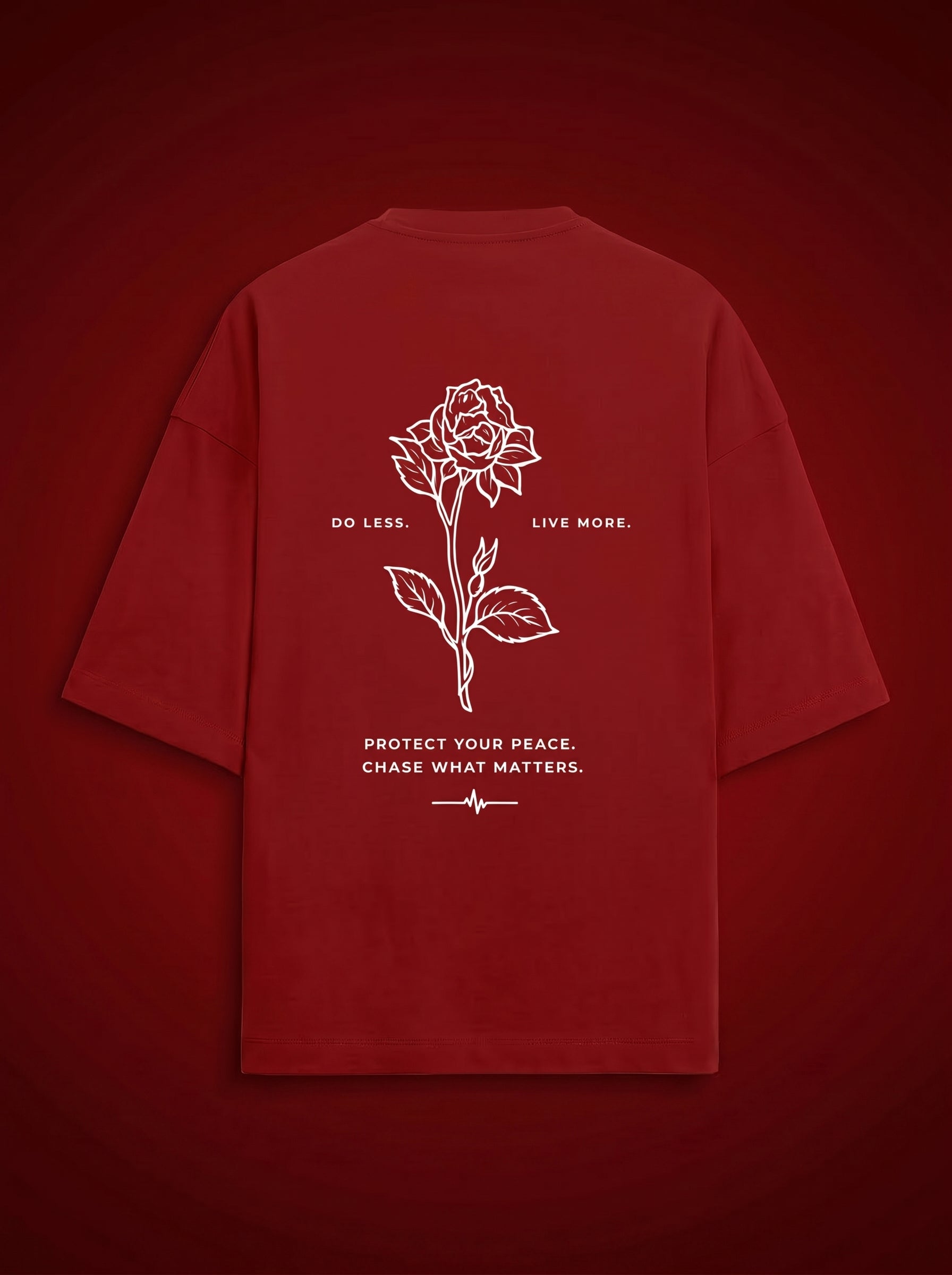 Outcast Serenity Oversized Tee – view 9 | OutCastClub graphic t shirt India