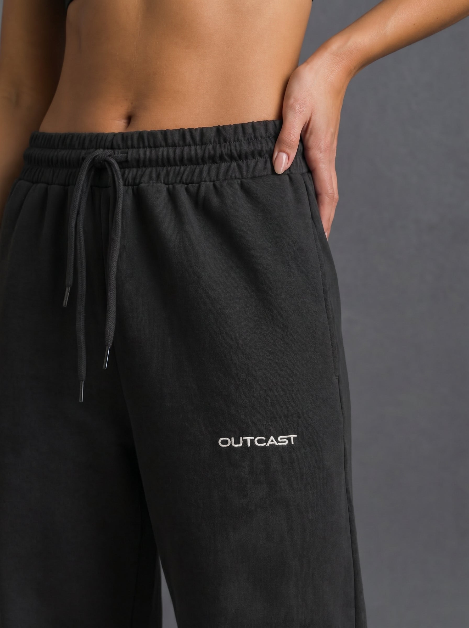 Essential Flow Sweatpants – view 5 | OutCastClub oversized sweatpants India