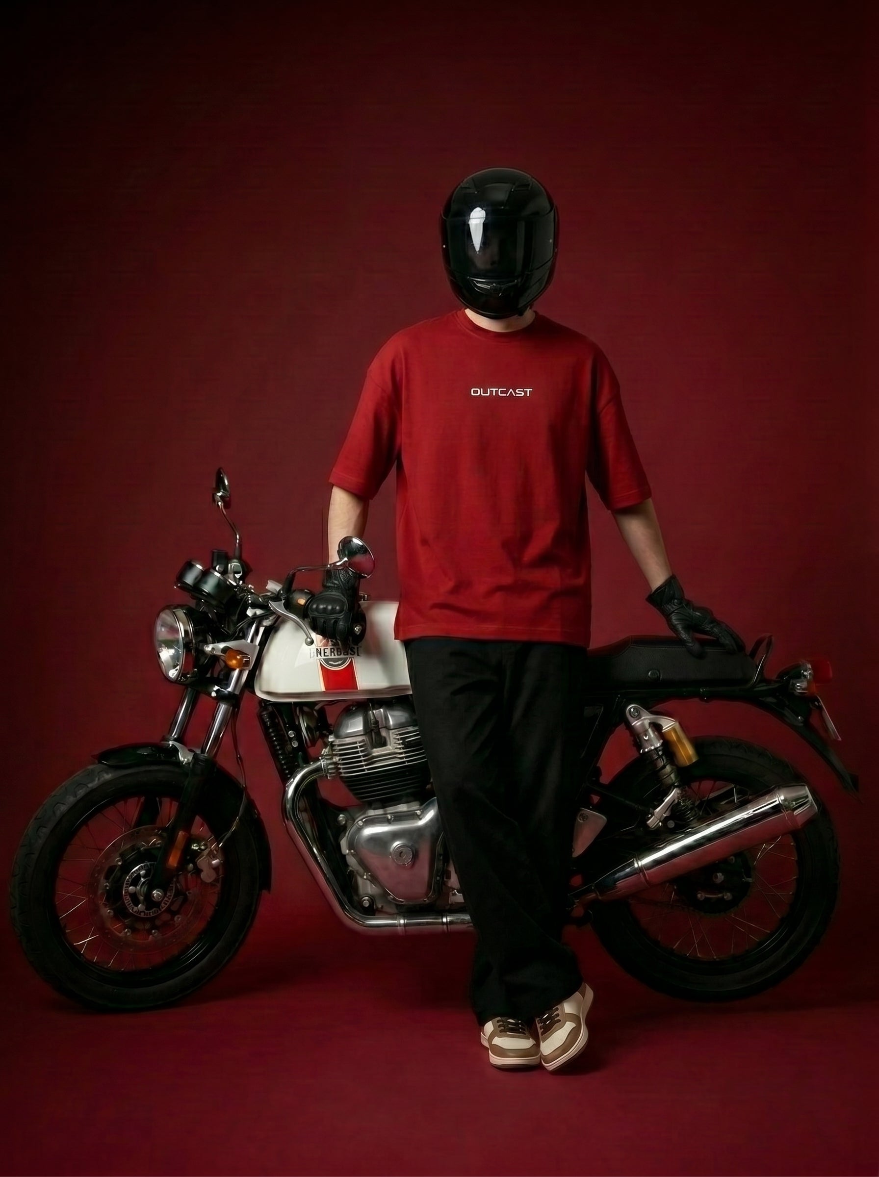 Outcast "Tokyo" Oversized Tee – view 9 | OutCastClub collage graphic tee India