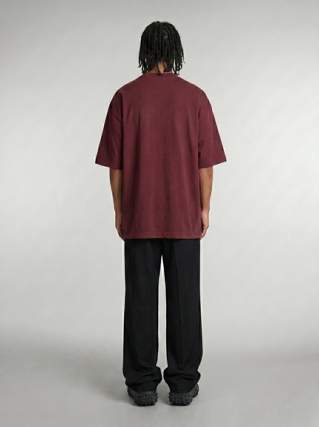Outcast Core Oversized Tee – view 10 | OutCastClub basic oversized tee India